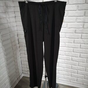NWT Ladies Easy Fit Wonder Wink Size XL Black Straight Fit Lightweight Pants